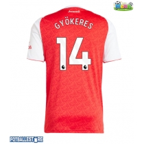 Arsenal Viktor Gyokeres #14 Hjemmedrakt 2025-26 Kortermet